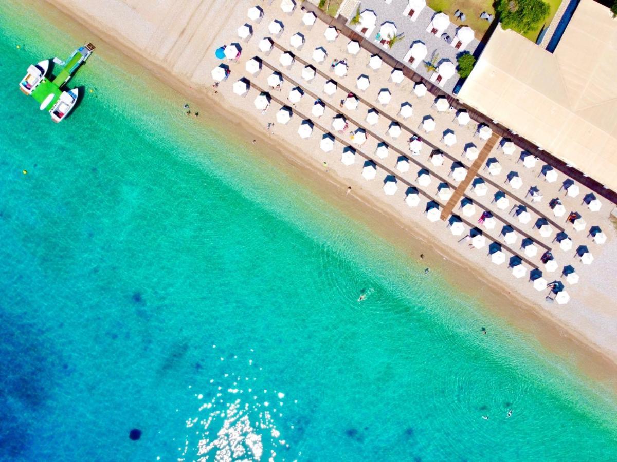 Luxury Villa Barbati Sun With Private Pool By Dadovillas Экстерьер фото